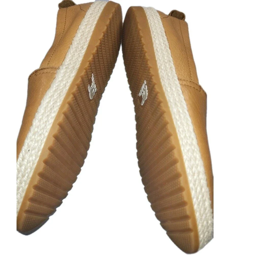 Sorel - Women's Ella Slip-On, Leather or Suede Shoe, Jute Camel Brown, Size 6.5